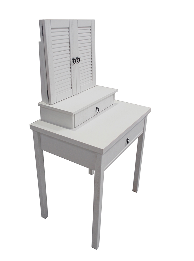 Jalousie dressing table with Mirror